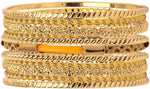 Vaishali Bindi and Bangles Brass, Copper Bangle Set