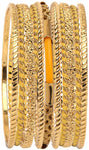 Vaishali Bindi and Bangles Brass, Copper Bangle Set