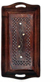 Simran Handicrafts Solid Wood Tray