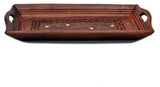 Simran Handicrafts Solid Wood Tray