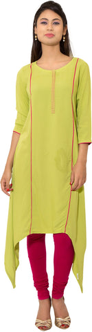 Baalaa Solid Women's Flared Kurta