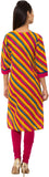 Baalaa Striped Women's Straight Kurta