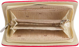 Polki Casual, Party Red Leatherette  Clutch