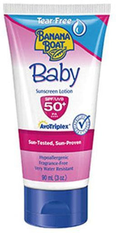 Banana Boat Baby Sunscreen Lotion Spf50 - 90ml (3oz) - SPF 50 PA+
