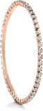 GoldNera Alloy Rose Gold Bangle Set