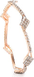 GoldNera Alloy Rose Gold Bangle Set