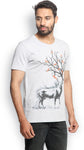 Wolfpack Printed Men's Round Neck T-Shirt