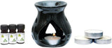Myesquire Ceramic Burner Pot Lemongrass Liquid Air Freshener