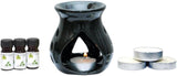 Myesquire Ceramic Burner Pot Lemongrass Liquid Air Freshener
