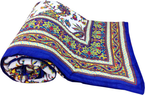 Bagru Crafts Floral Single Quilts & Comforters Multicolor