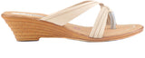 Dolphin Miles Titanic Heeled Women Wedges