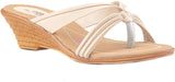 Dolphin Miles Titanic Heeled Women Wedges
