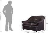 Durian Berry Solid Wood 2 Seater Sofa
