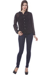 Being Fab Women's Solid Casual Shirt