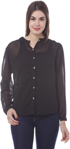 Being Fab Women's Solid Casual Shirt