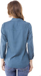 Being Fab Women's Solid Casual Shirt