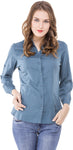 Being Fab Women's Solid Casual Shirt