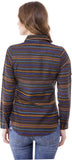 Being Fab Women's Striped Casual Shirt