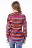 Being Fab Women's Striped Casual Shirt