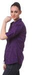 Being Fab Women's Solid Casual Shirt
