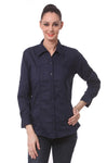 Being Fab Women's Solid Casual Shirt