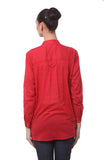 Being Fab Women's Solid Casual Shirt