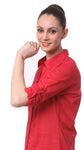 Being Fab Women's Solid Casual Shirt
