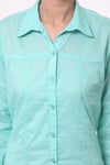 Being Fab Women's Solid Casual Shirt