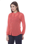 Being Fab Women's Solid Casual Shirt