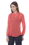 Being Fab Women's Solid Casual Shirt