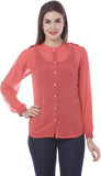 Being Fab Women's Solid Casual Shirt