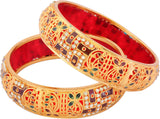 Luxor Alloy Yellow Gold Bangle Set