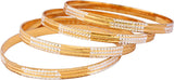 Luxor Alloy Yellow Gold Bangle Set