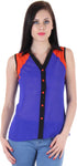 BONHEUR Casual Sleeveless Solid Women's Top