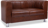 Durian Leatherette 2 Seater Sofa