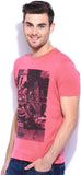 Wrangler Solid Men's Round Neck T-Shirt