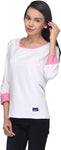 Again Vintage Solid Women's Round Neck T-Shirt
