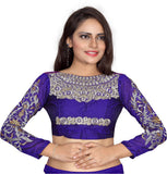 Fashiondeal Cotton Embroidered Blouse Material