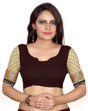 Fashiondeal Georgette Solid Blouse Material