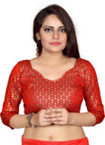 Fashiondeal Jacquard Self Design Blouse Material