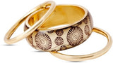 The Pari Brass Brass Bangle Set