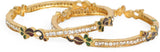 Ethnic Jewels Alloy Bangle Set