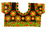 Kamini Fashions Cotton Silk Blend Embroidered Blouse Material
