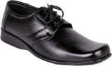 Leather Wood Lace Up Shoes