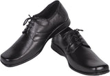 Leather Wood Lace Up Shoes