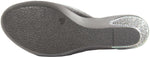 Belson Black High Quality Comfort Slip-On Women Wedges