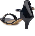 Urban Woods Black Women Heels