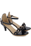 Urban Woods Black Women Heels