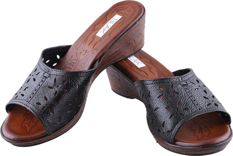 Blak Women Wedges