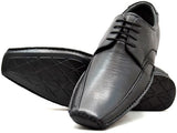 Lippy Black Lace Up Shoes